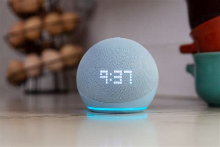 Amazon Echo Dot with Clock