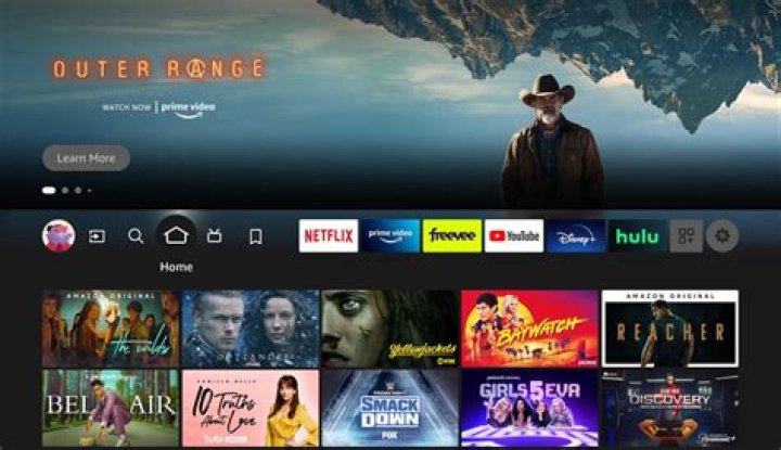 Amazon Fire TV Home Screen