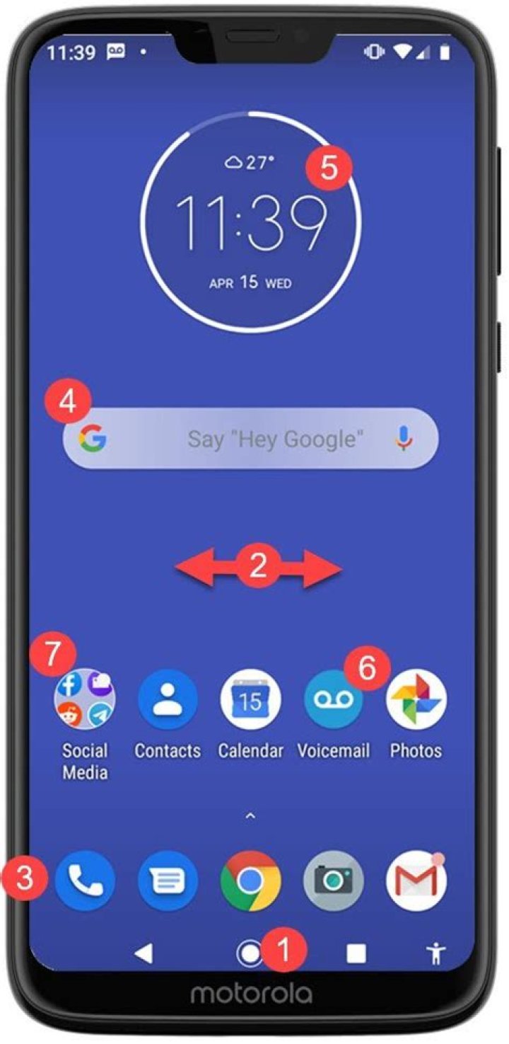 Android 11 Home Screen on Pixel 3a
