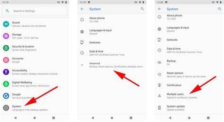 Android 11 Time Manual Settings Screenshot