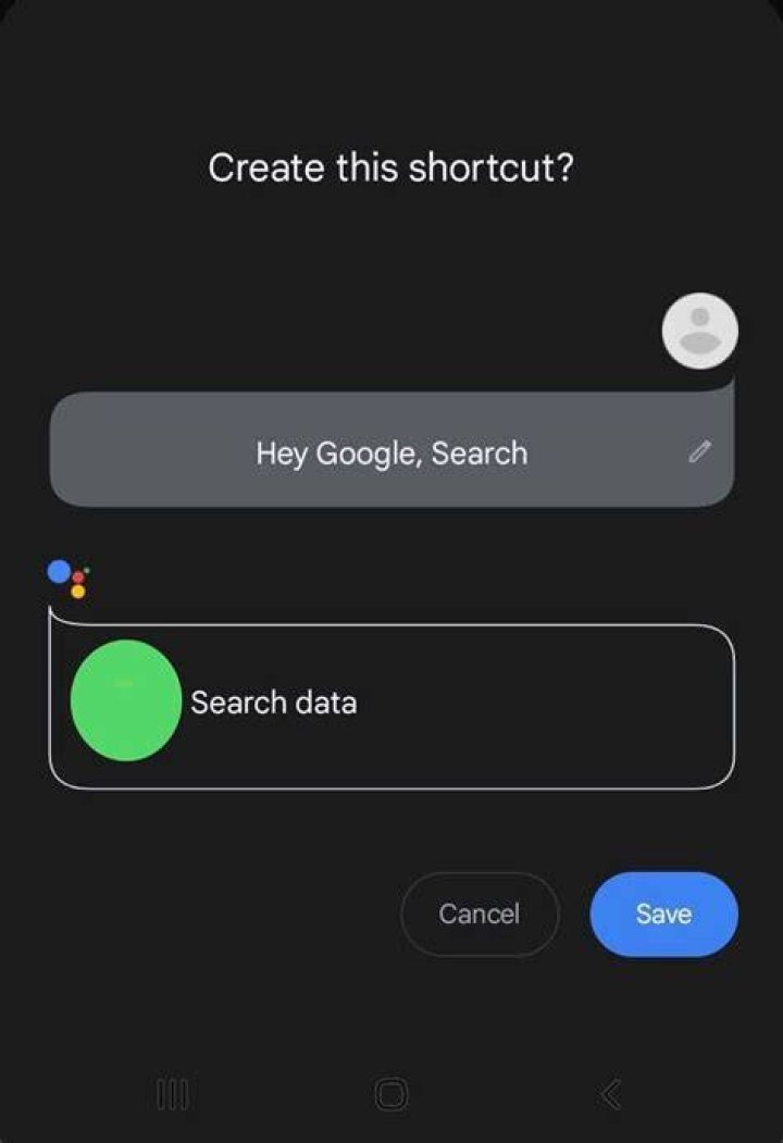 Assistant Shortcut