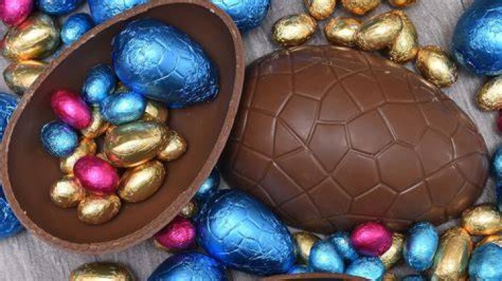 chocolate easter egg