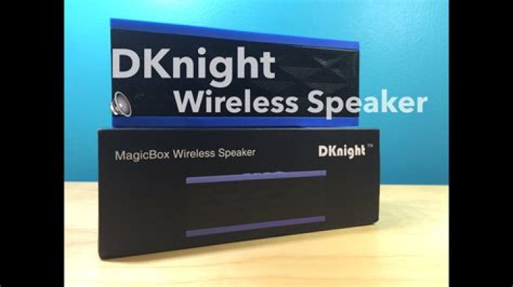 DKnight Magicbox Bluetooth Speaker review