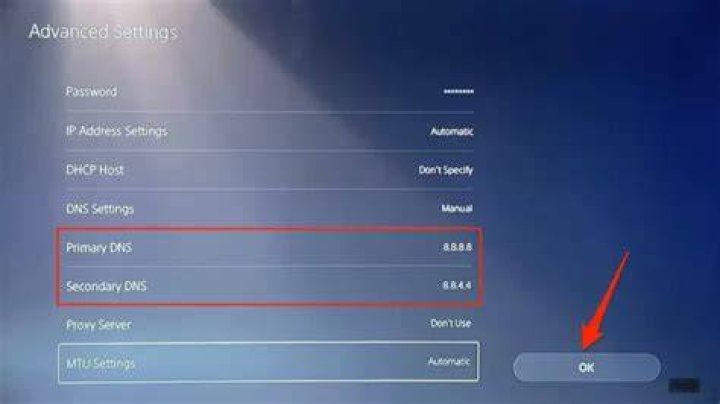 Dns Settings PS5