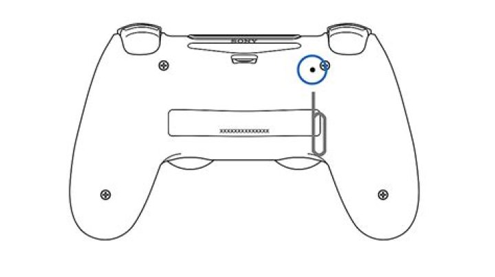 DualShock 4 Reset Button