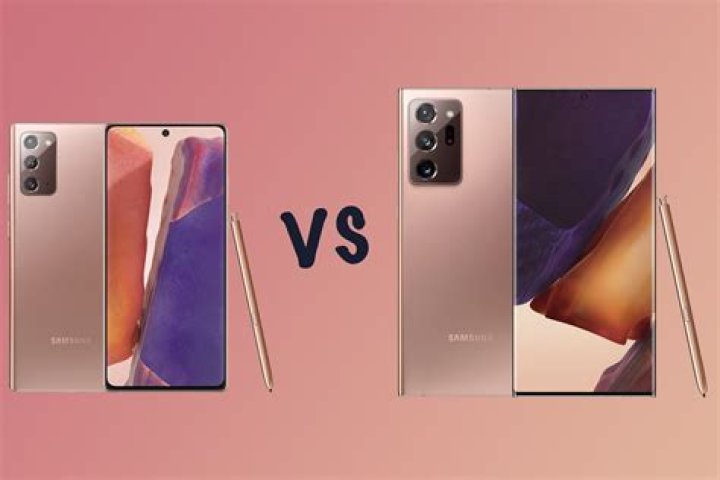 Galaxy Note 20 Ultra vs. Galaxy Note 20