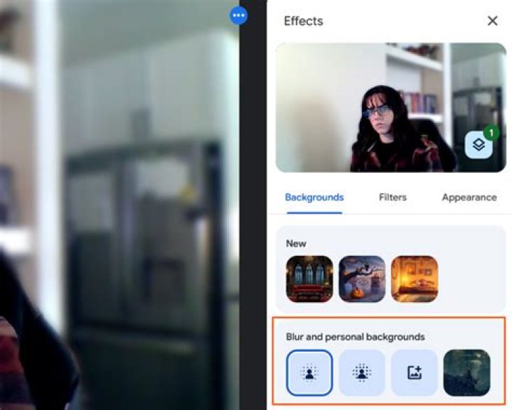 Google Meet Blur Background Slight