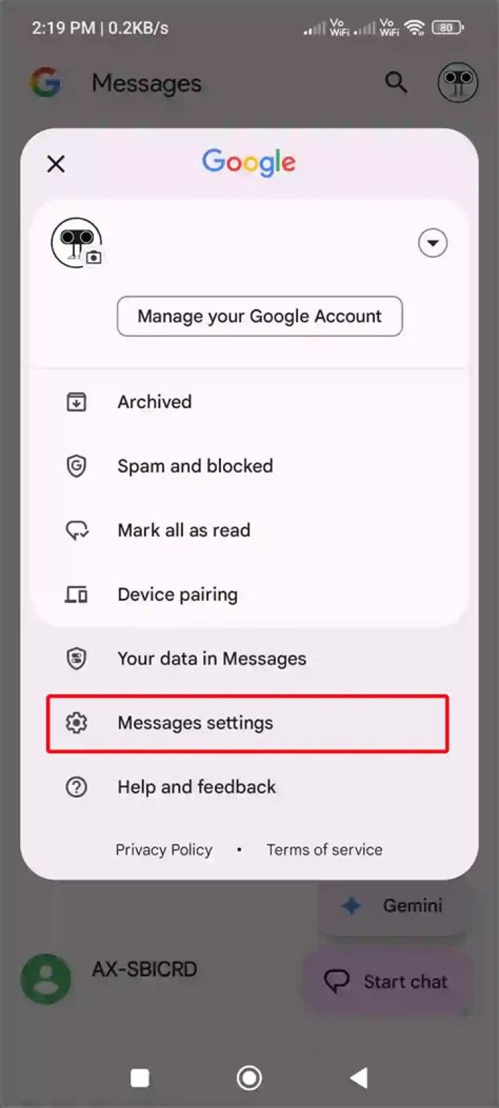 Google Messages Auto Delete