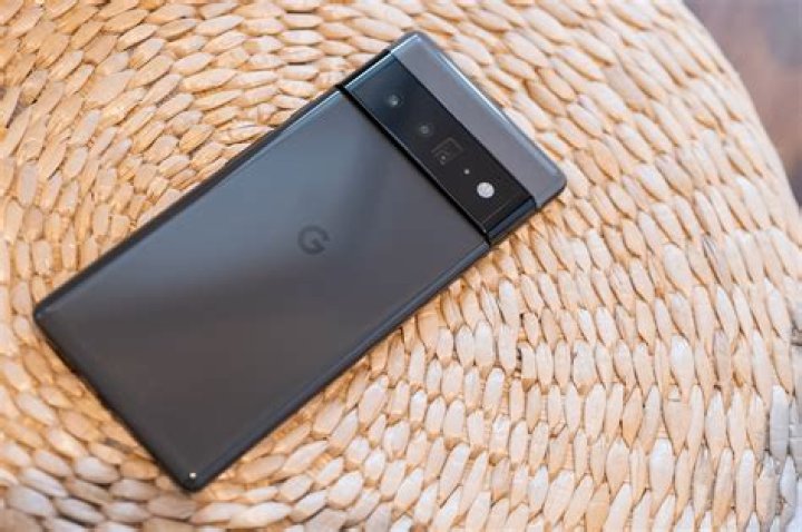 Google Pixel 6 Pro next to the pool