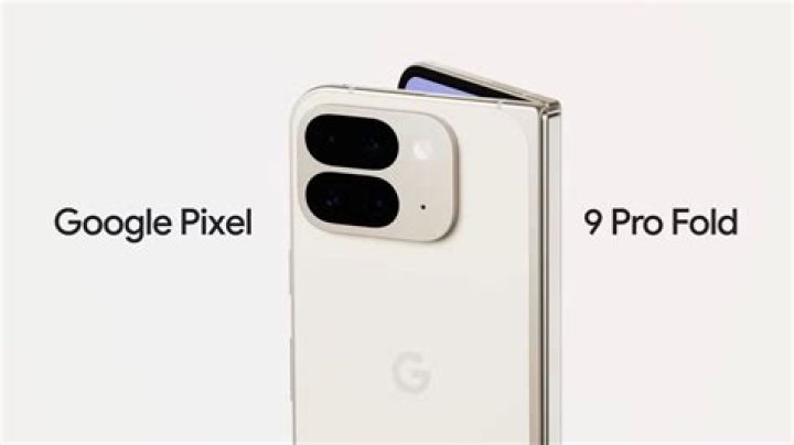Google Pixel Fold in-hand open