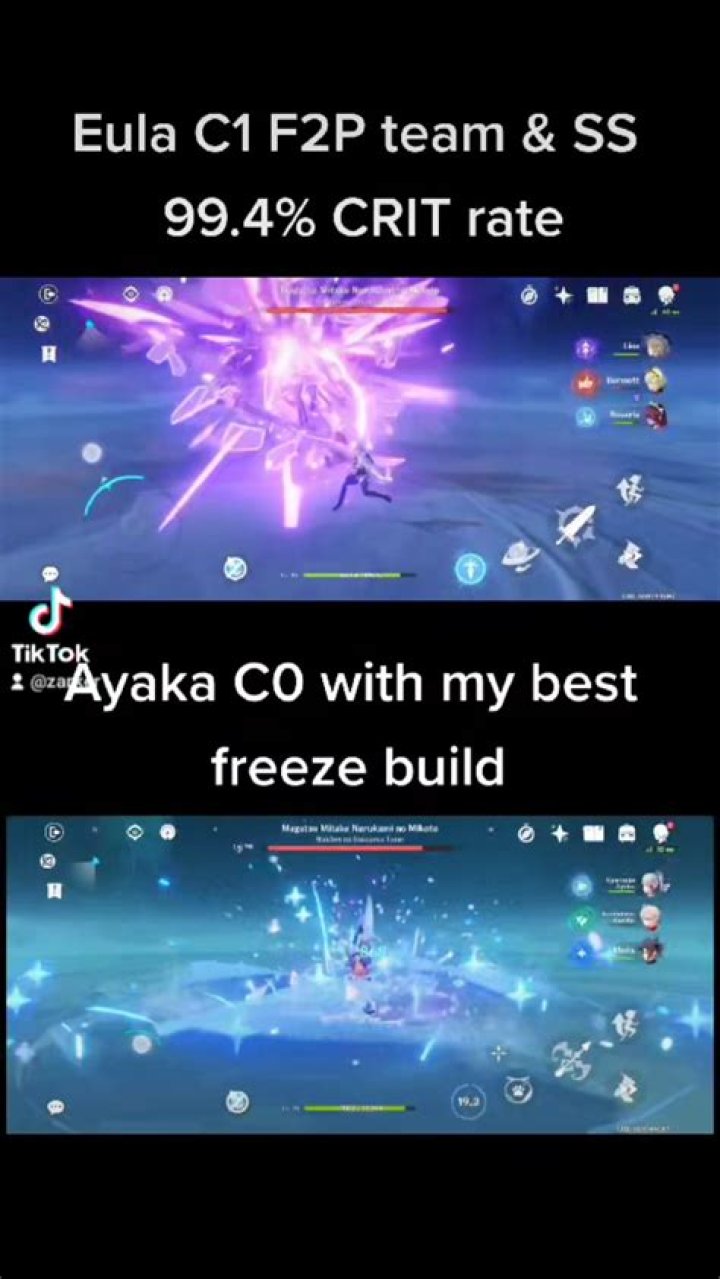 Is Eula stronger than Ayaka?