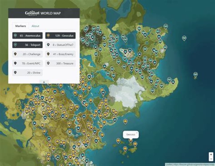 Is Genshin Impact interactive map official?