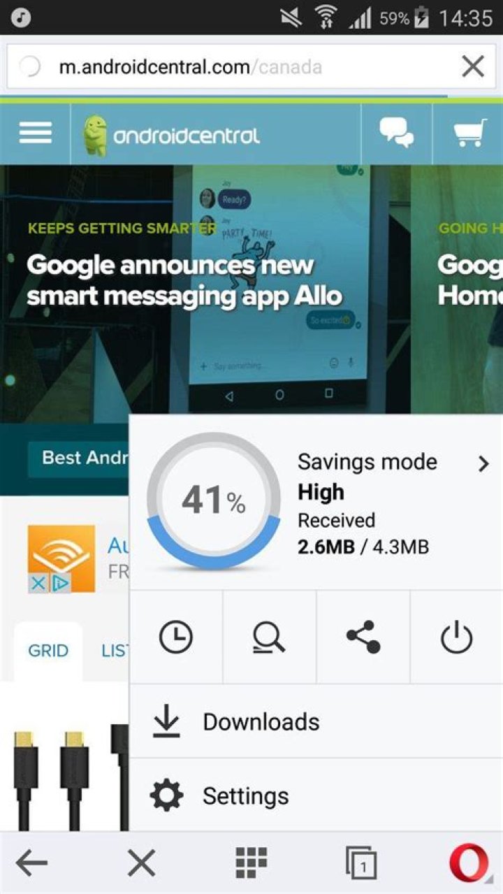 Opera Mini review | Android Central