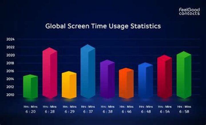Screen showing data usage
