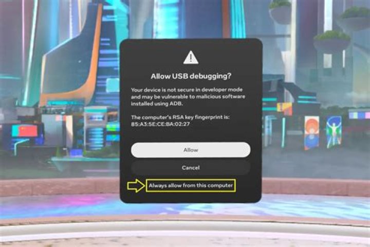 Sidequest App Usb Connection Permission