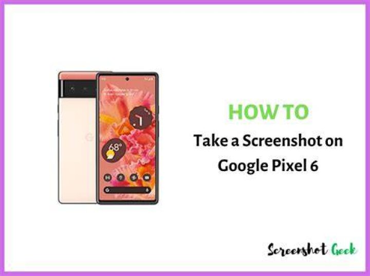 Take A Screenshot Pixel 6 Pro