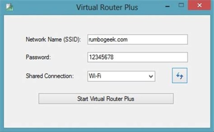 Virtual Router On Windows 10