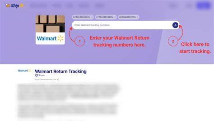 Walmart Return Track Order