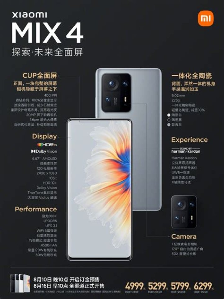Xiaomi Mix 4